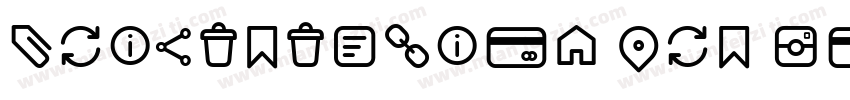 Aristotelica Pro Icons 半粗体字体转换